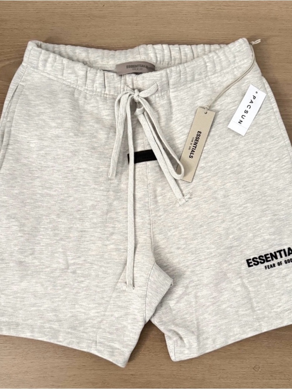 Essentials Fear Of God Men's Light Gray/White Shorts